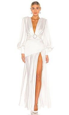 Bronx and Banco Carmen Bridal Gown in White from Revolve.com | Revolve Clothing (Global)