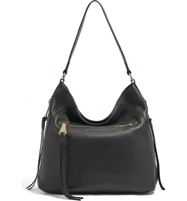 Night Is Young Leather Hobo Bag | Nordstrom