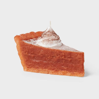 Pumpkin Pie Slice Wax Figural Candle - Threshold™ | Target