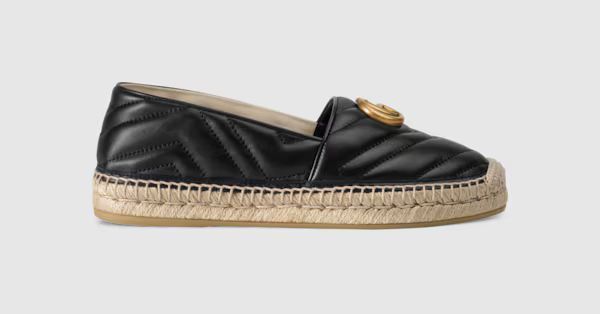 Gucci Leather espadrille with Double G | Gucci (US)