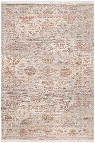 Safavieh Marvel Collection MRV850D Vintage Oriental Distressed Fringe Viscose Area Rug, 8' x 10', Be | Amazon (US)