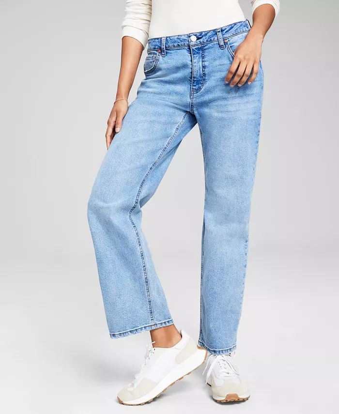 Women's Baggy-Fit Jeans | Macy's