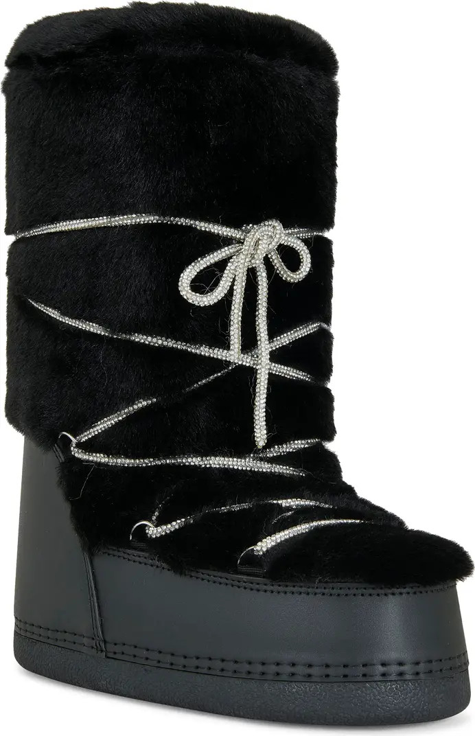 Karmela Faux Fur Flatform Snow Bootie (Women) | Nordstrom