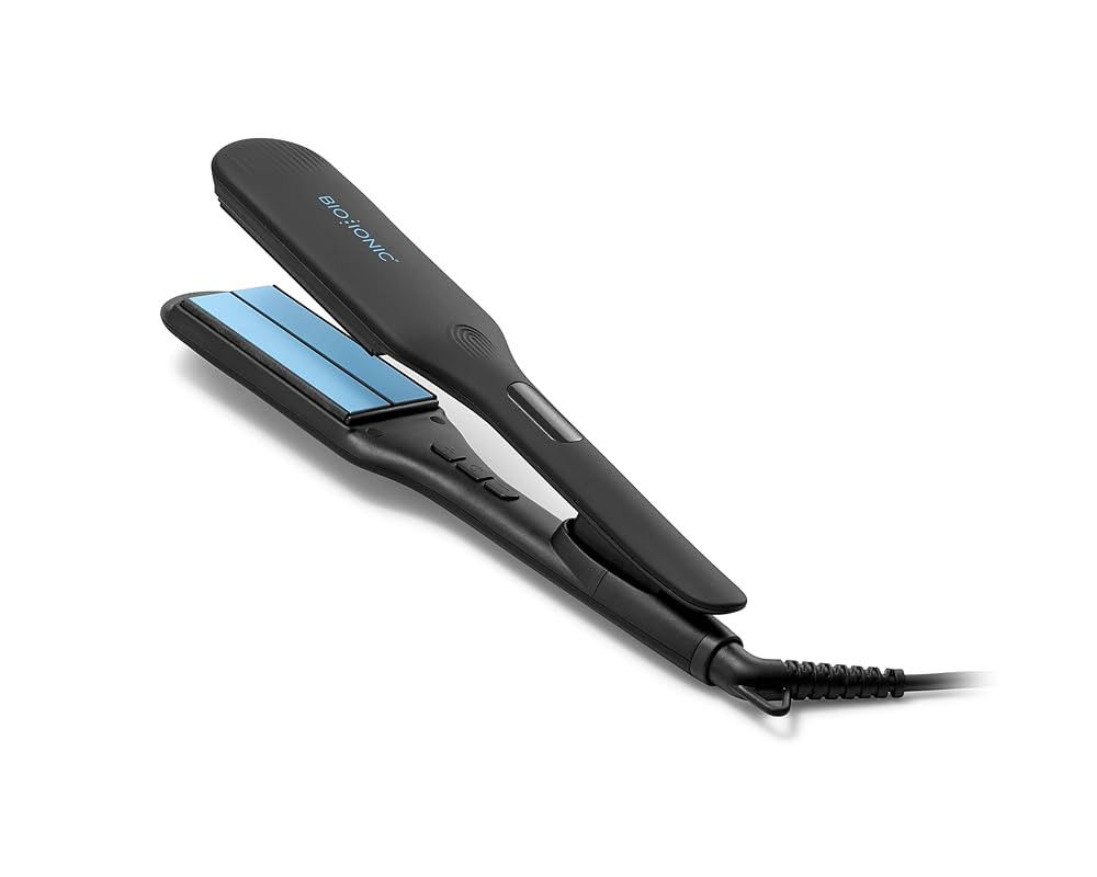 BIO IONIC Onepass Styling Flat Iron with NanoIonic & Moisturizing Heat Technology, Hydrated and F... | Amazon (US)