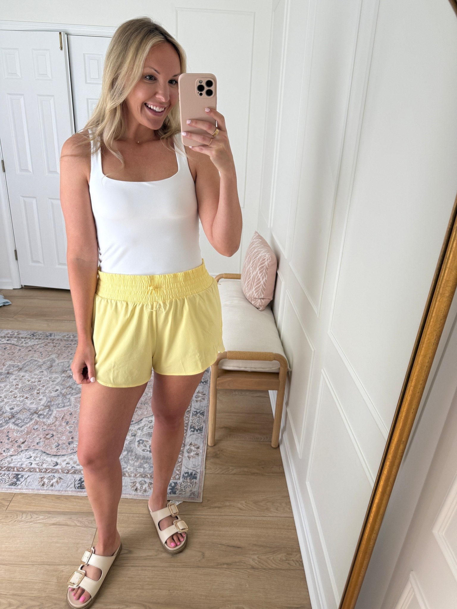 Athleisure outfit - activewear outfit - wearing large bottoms and med top 

#LTKMidsize #LTKActive #LTKStyleTip