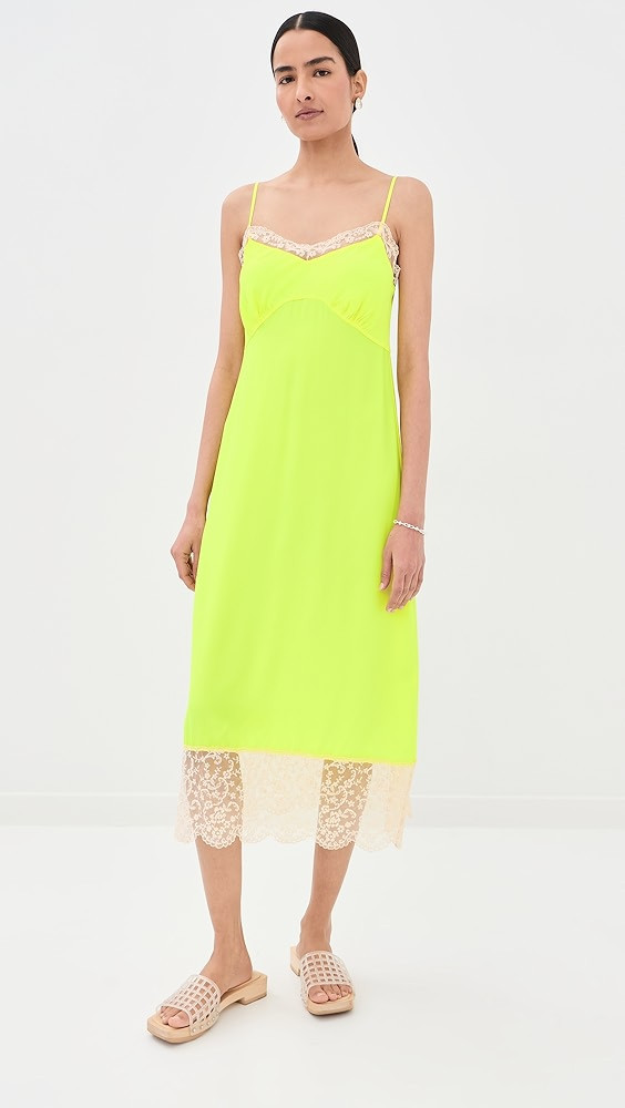 Lace Trim Slip Dress | Shopbop