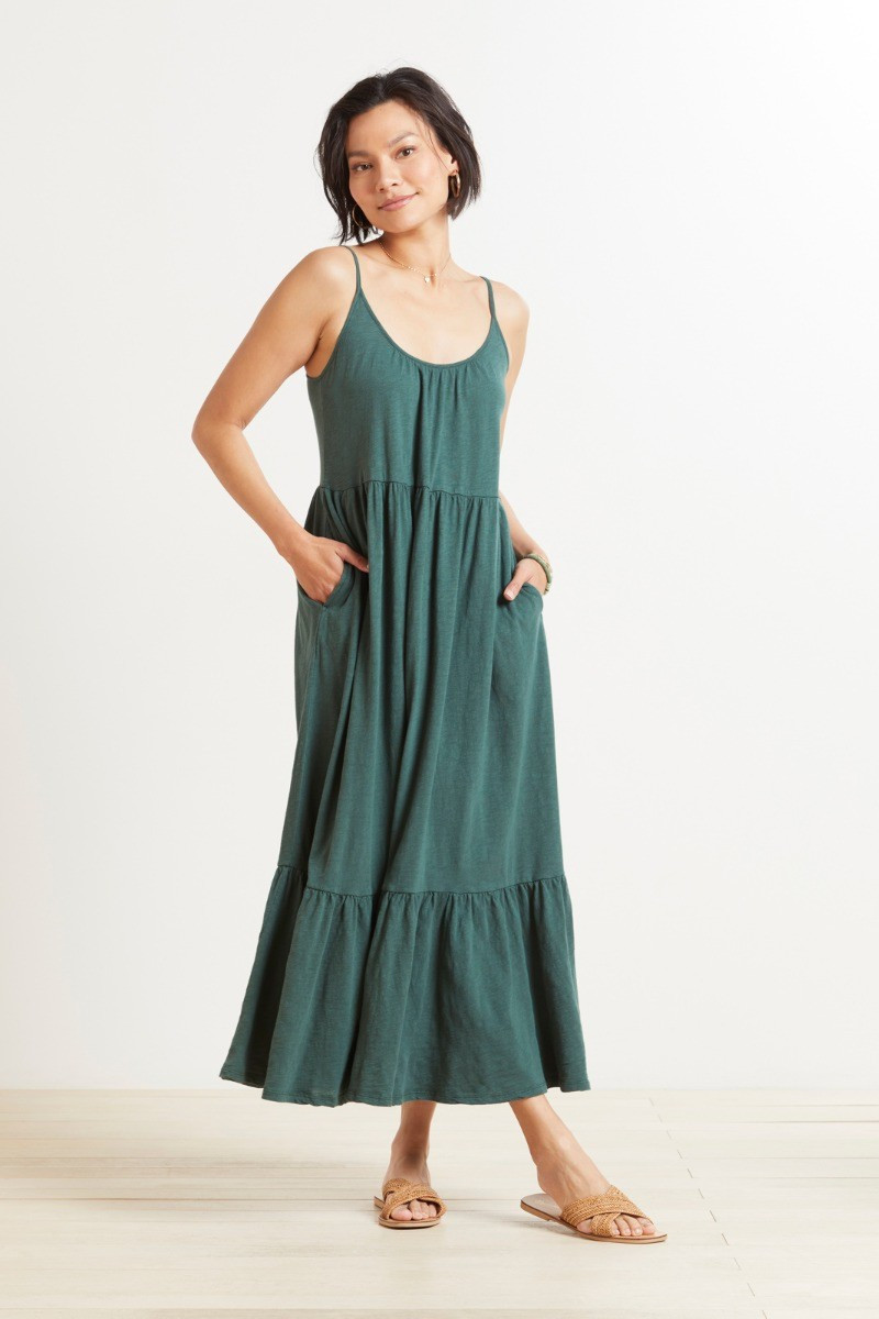 Z SUPPLY Lido Slub Midi Dress | EVEREVE | Evereve
