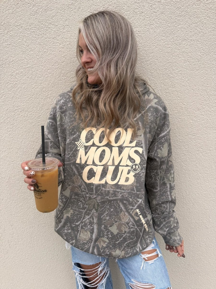 PUFF 'All Moms Welcome' Camo Hideaway Hoodie | United Monograms