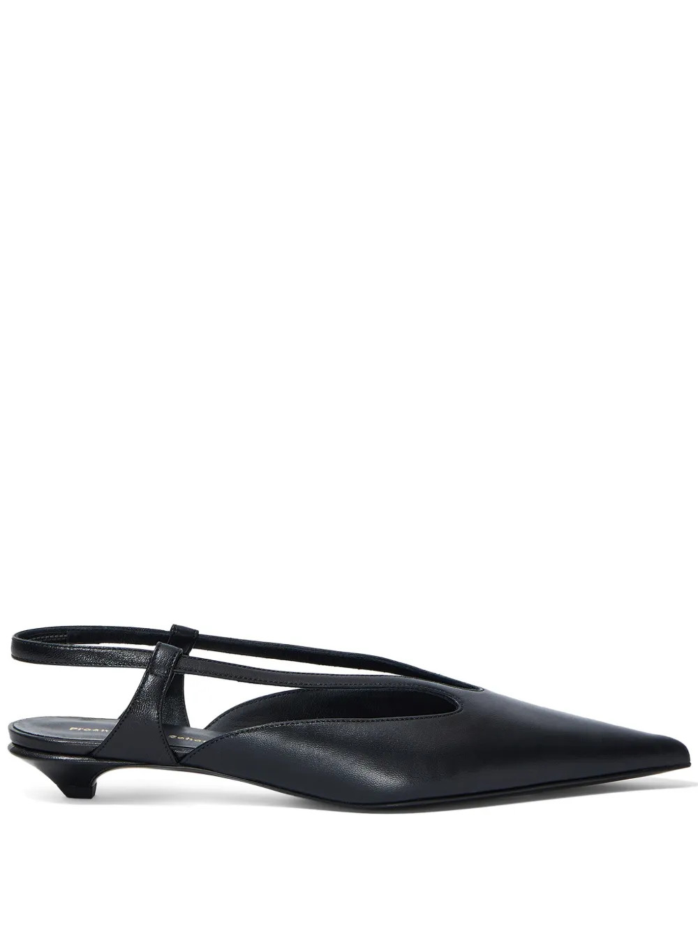 Proenza Schouler Slingback Leather Pumps - Farfetch | Farfetch Global