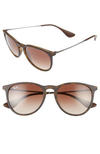 Women's Ray-Ban Erika Classic 54Mm Sunglasses - Havana/ Brown Gradient | Nordstrom