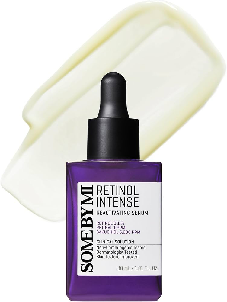 SOME BY MI Retinol Intense Reactivating Serum – 1.01oz, 30ml – Korean Bakuchiol Retinol Serum... | Amazon (US)