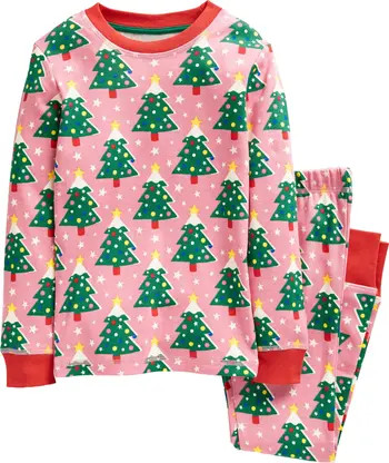 Kids' Glow in the Dark Two-Piece Fitted Pajamas | Nordstrom
