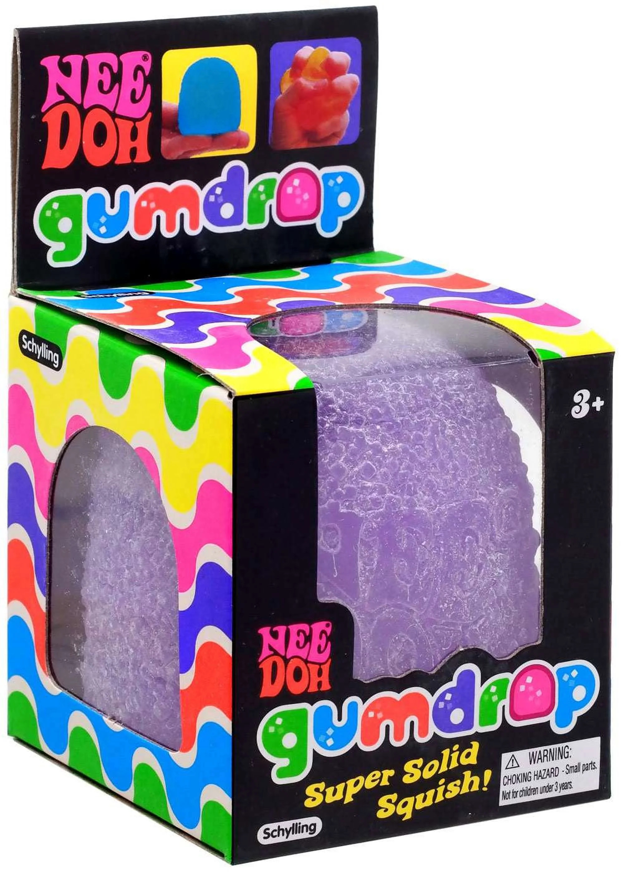 NeeDoh Gumdrop Stress Ball (Purple), 1ct | Walmart (US)