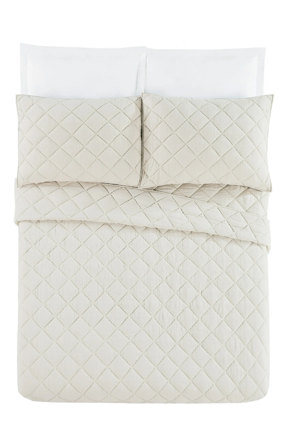 Better Homes & Gardens Diamond Gauze Quilt, Beige, King

#LTKHome #LTKSeasonal #LTKFindsUnder100