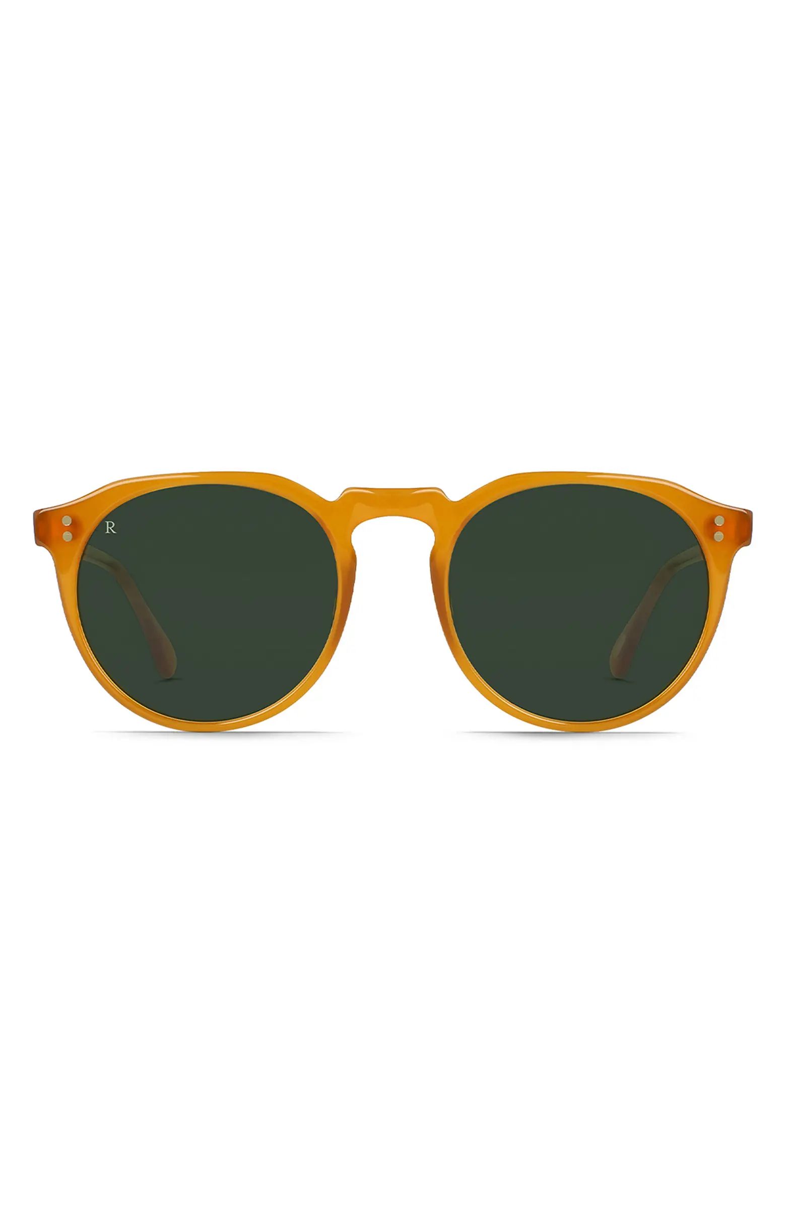 Remmy 49mm Tinted Round Sunglasses | Nordstrom