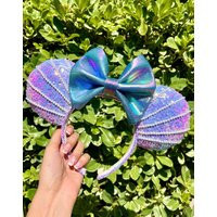 The Little Mermaid Inspired Ears, Part Of Your World, Mermaid, Mouse Theme Park, Park Magical Ears | Etsy (US)