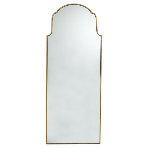 Pauline Wall Mirror - Gilded Gold - Gabby | Dressing Mirror, Vanity Mirror - Functional, Aesthetic | One Kings Lane