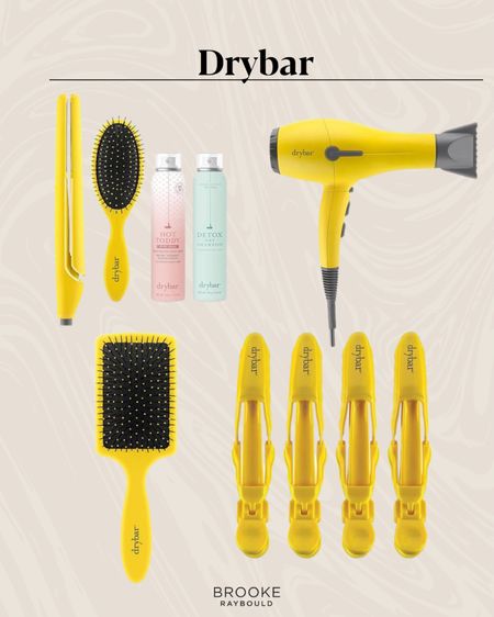 Drybar Products 

Buttercup// hair// hair products// hair clips// blow dryer// flat iron// curling iron// beach waves 

#LTKbeauty #LTKunder100 #LTKstyletip