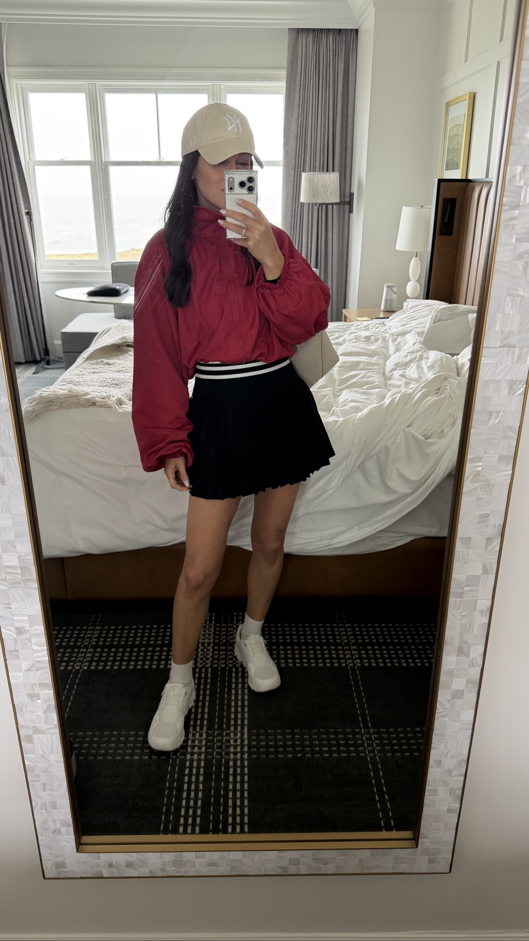 Cutest little athletic outfit. If this jacket is back in stock then run! Did my true size in all!

#LTKootd #LTKOver40 #LTKActive