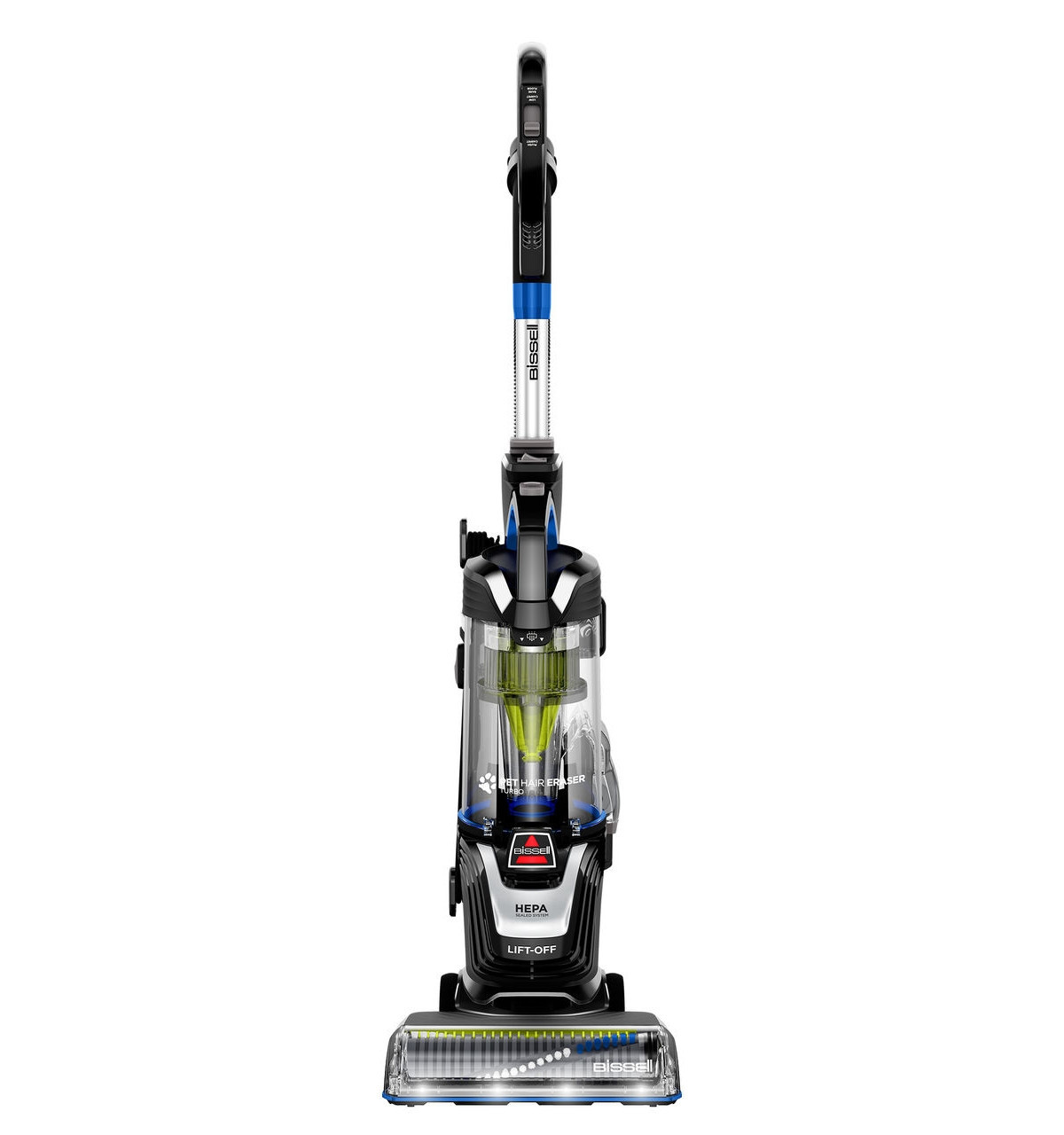 Bissell Pet Hair Eraser Turbo Lift-Off Vacuum - Black with gray and blue accents | Macy's