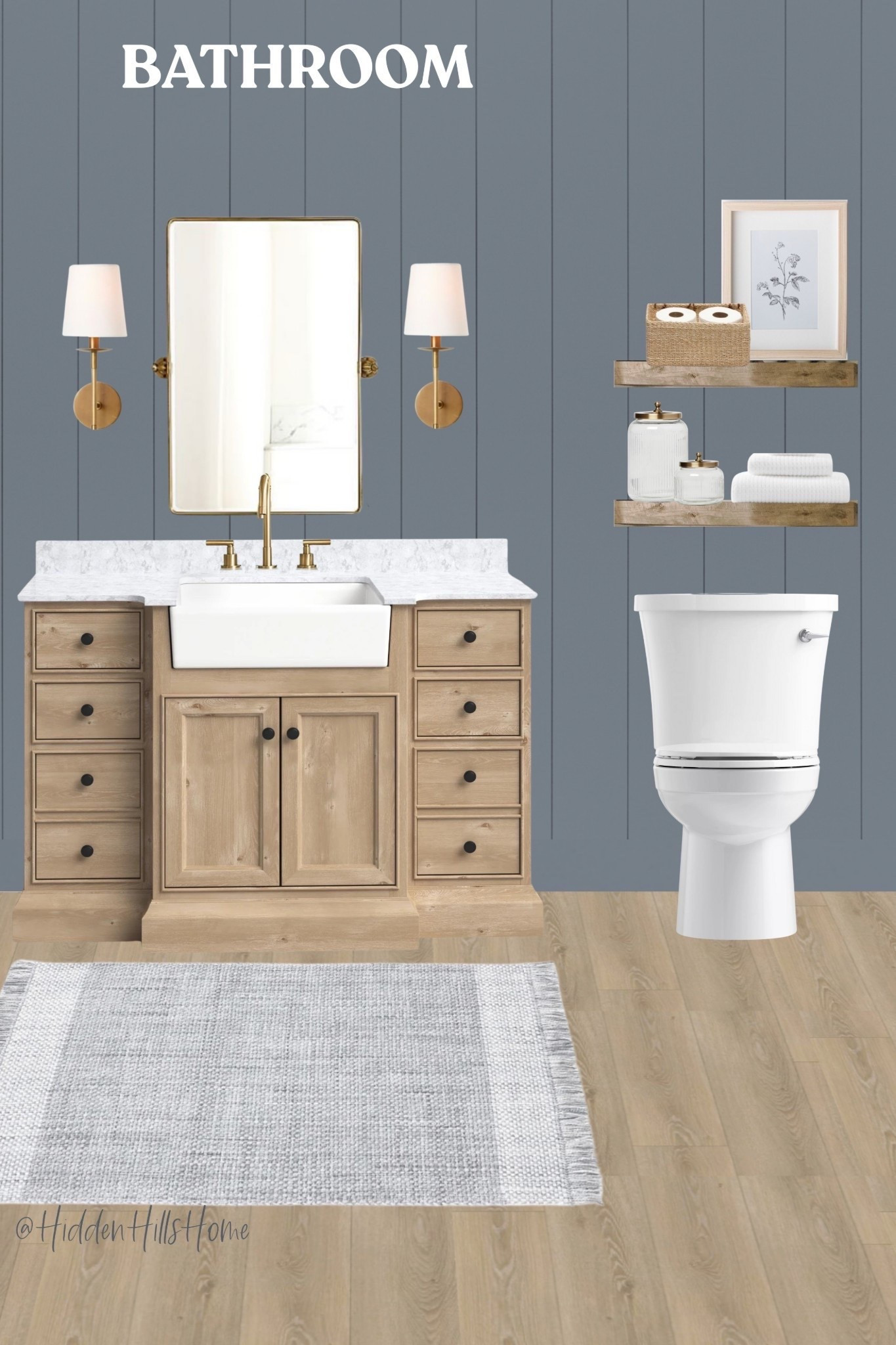 Bathroom mood board, powder bath design ideas, modern classic bathroom mood board, moody bathroom #bath

#LTKHome #LTKSaleAlert