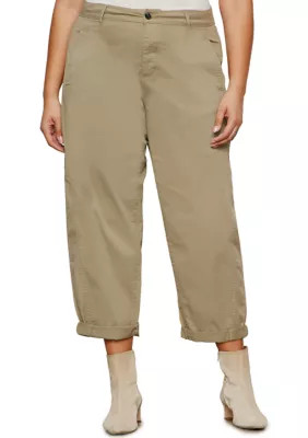 Sanctuary Women's Plus Size Boyfriend Cruiser Pants | Belk