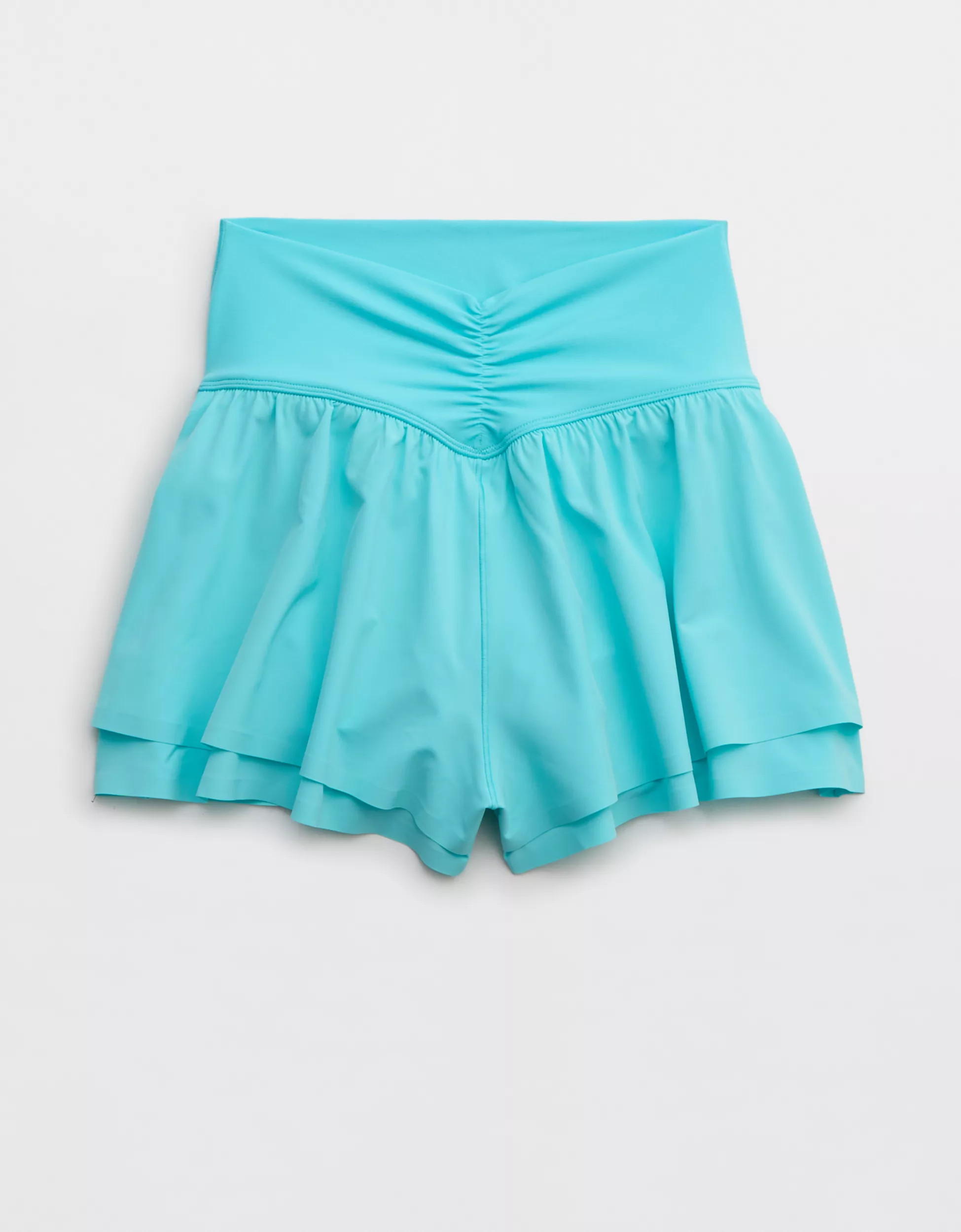 OFFLINE By Aerie Real Me Ruched Flowy Short | Aerie