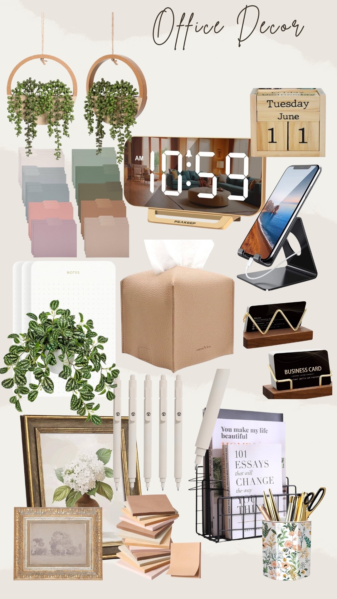 My office decor items. #LTKoffice
#officedecor 

#LTKOver40