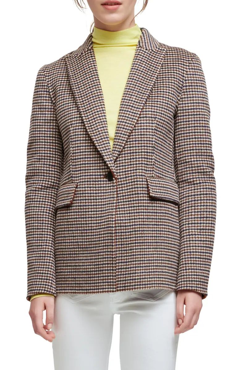 maje Varmino Houndstooth Jacket | Nordstrom | Nordstrom