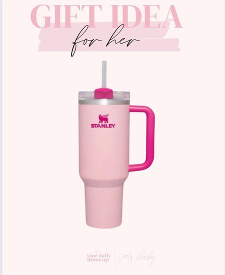 Stanley cup - pink Stanley - gifts for her 

#LTKfitness #LTKGiftGuide #LTKHoliday