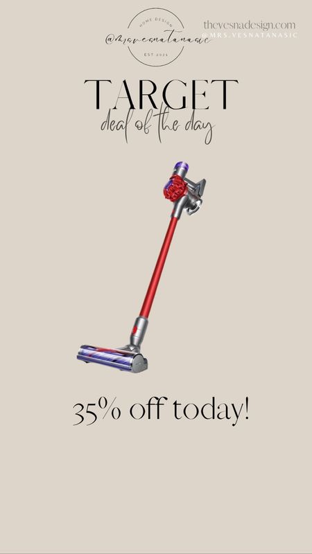 35% off my favorite vacuum! 

Dyson. Cordless vacuum. Laundry. Basement. Home. Cleaning. Cleaning hack. Vacuum. Dyson V8. Dyson. Target deal of the day. Target home. Target sale. Gifts for her. Gifts for homebody. Gift guide. Holiday gifts. 

#LTKSeasonal #LTKGiftGuide #LTKHoliday