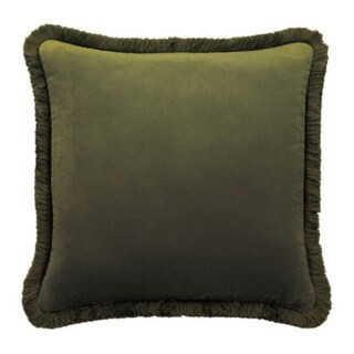 Fringed Signature Velvet Pillow | Ballard Designs, Inc.