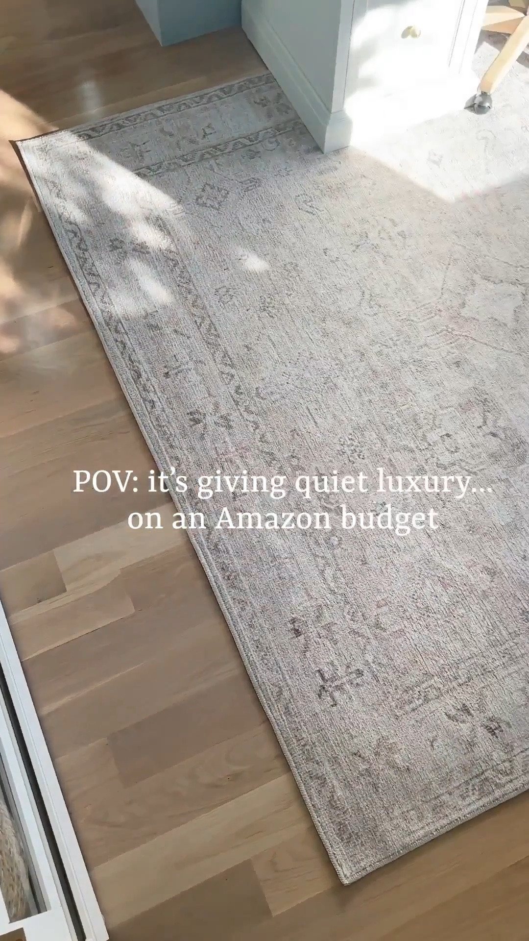 A timeless neutral rug that fits seamlessly into any space.
This cream tone is soft, durable, and holds up beautifully in high-traffic areas. I've had it in my office for two years and continue to love how it grounds the room.
Designer-approved look, budget-friendly price—versatile enough for living rooms, bedrooms, or nurseries.


#NeutralHome #BudgetFinds #AmazonHome #HomeDecorOnABudget #RugRefresh

#LTKFindsUnder50 #LTKHome #LTKFindsUnder100