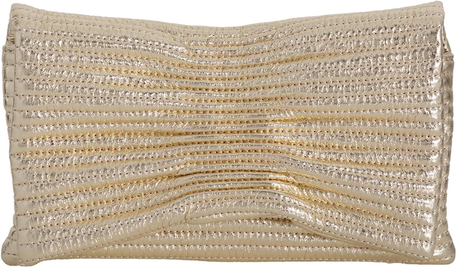 JNB Faux Leather Envelope Clutch Purse | Amazon (US)