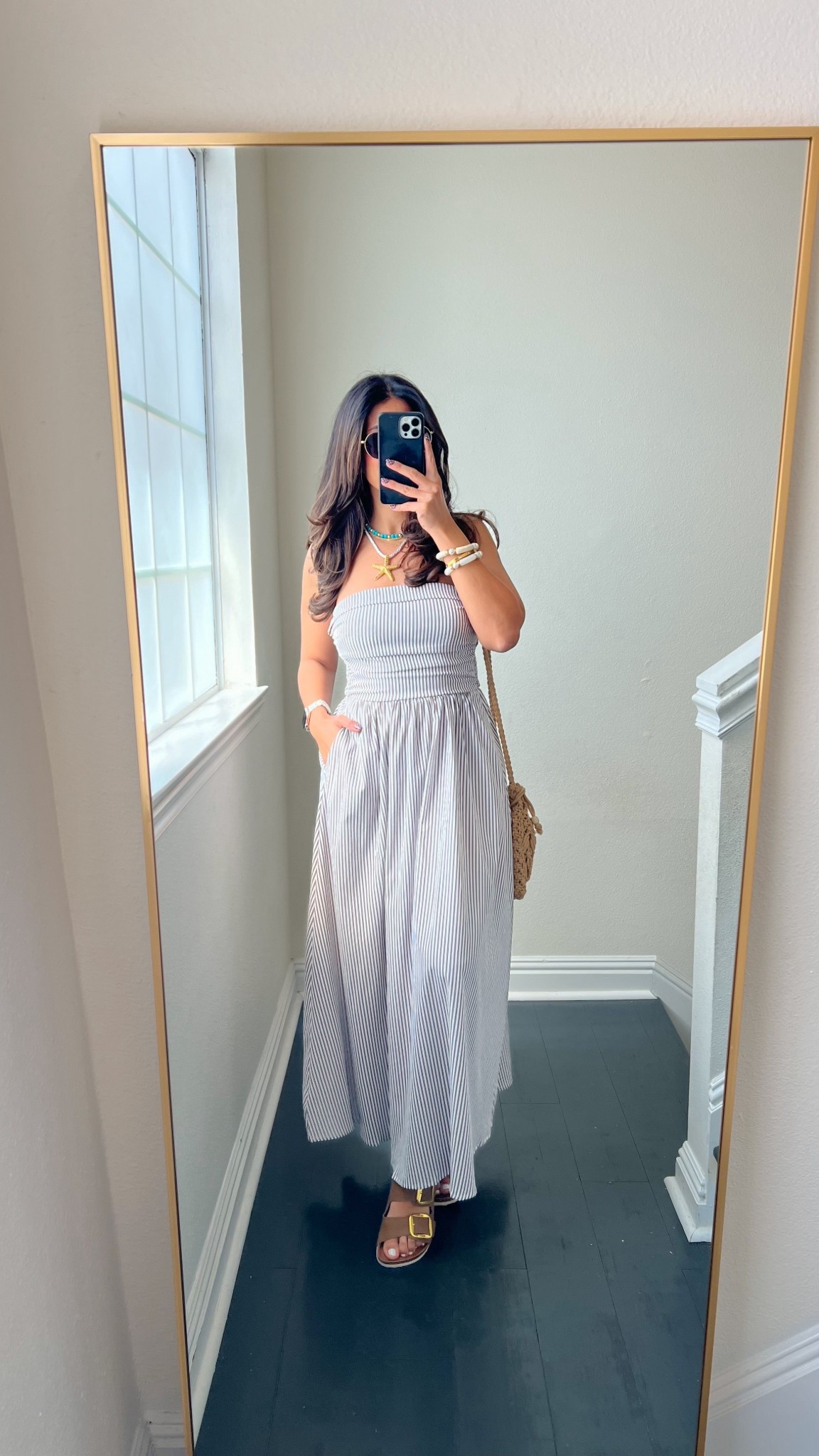 Elevated spring and summer dress! Wearing size small - so flattering 

#LTKMidsize #LTKSeasonal #LTKootd