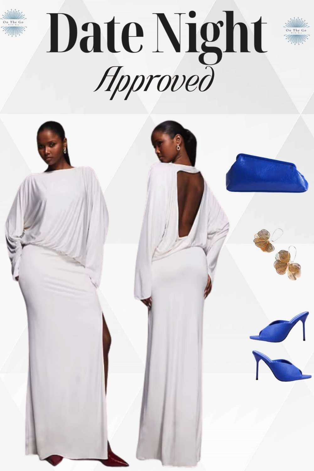 Date Night Approved. Get into this Oh Polly long sleeve backless maxi dress in ivory. And no, you are not too old to wear this. 

 #LTKMothersDay #LTKmomlife #LTKBeauty
