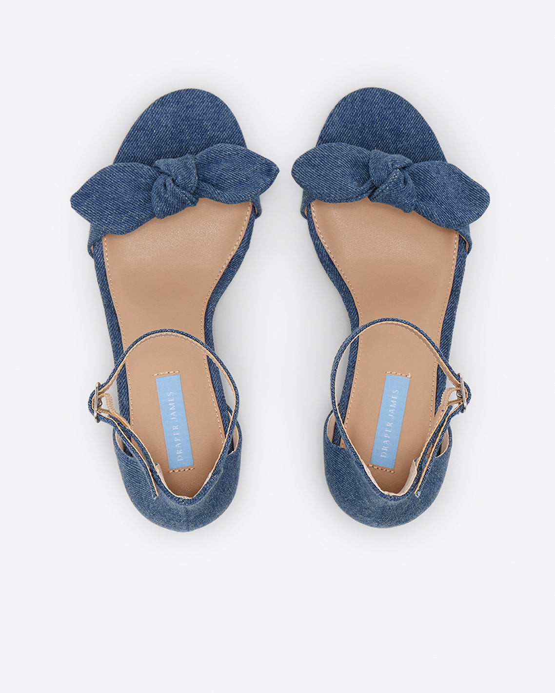 Preston Sandal in Dark Wash | Draper James (US)