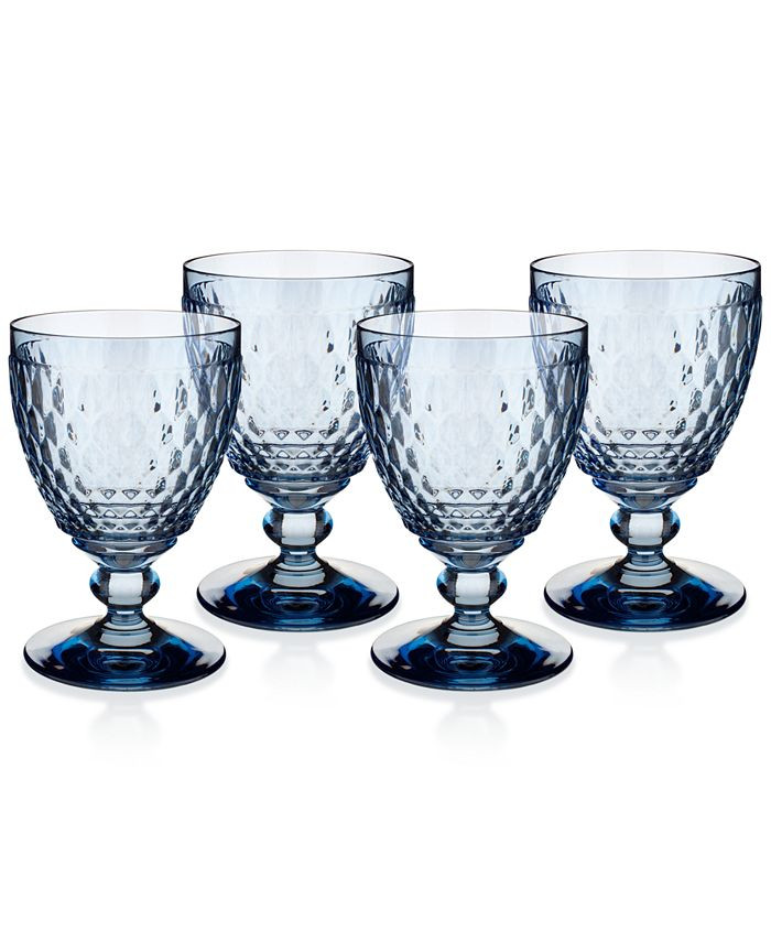 Villeroy & Boch Boston Goblet, Set of 4 & Reviews - Glassware & Drinkware - Dining - Macy's | Macys (US)