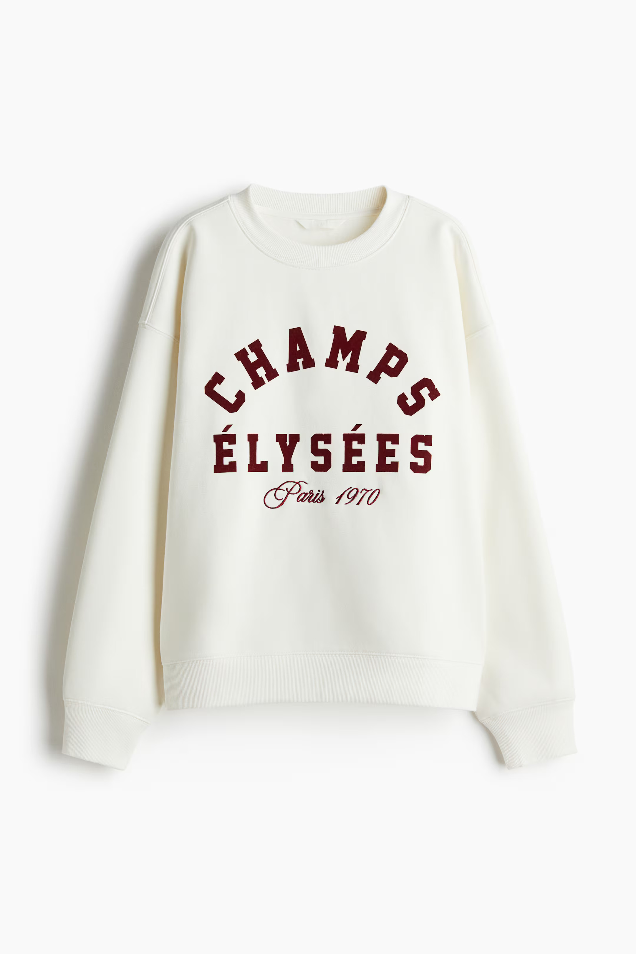 Sweatshirt with Text Motif | H&M (US + CA)
