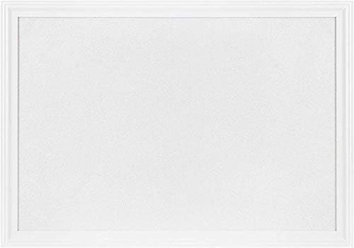 White Cork Board with White Wood Frame, 23" x 17" | Bulletin Board | Pin Board | Memo Board | Cor... | Amazon (US)