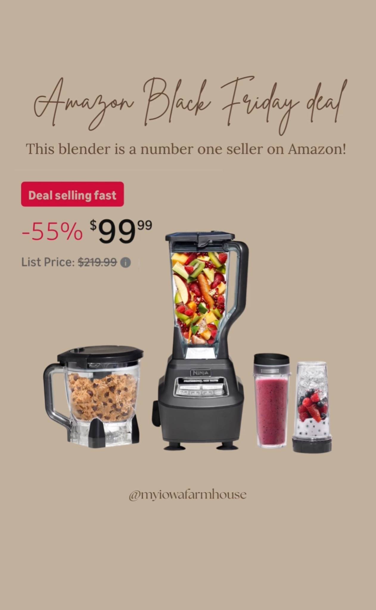 This blender and food processor is selling fast! It is on sale for such a great price on Amazon!

#LTKSaleAlert #LTKFindsUnder100 #LTKfoodie