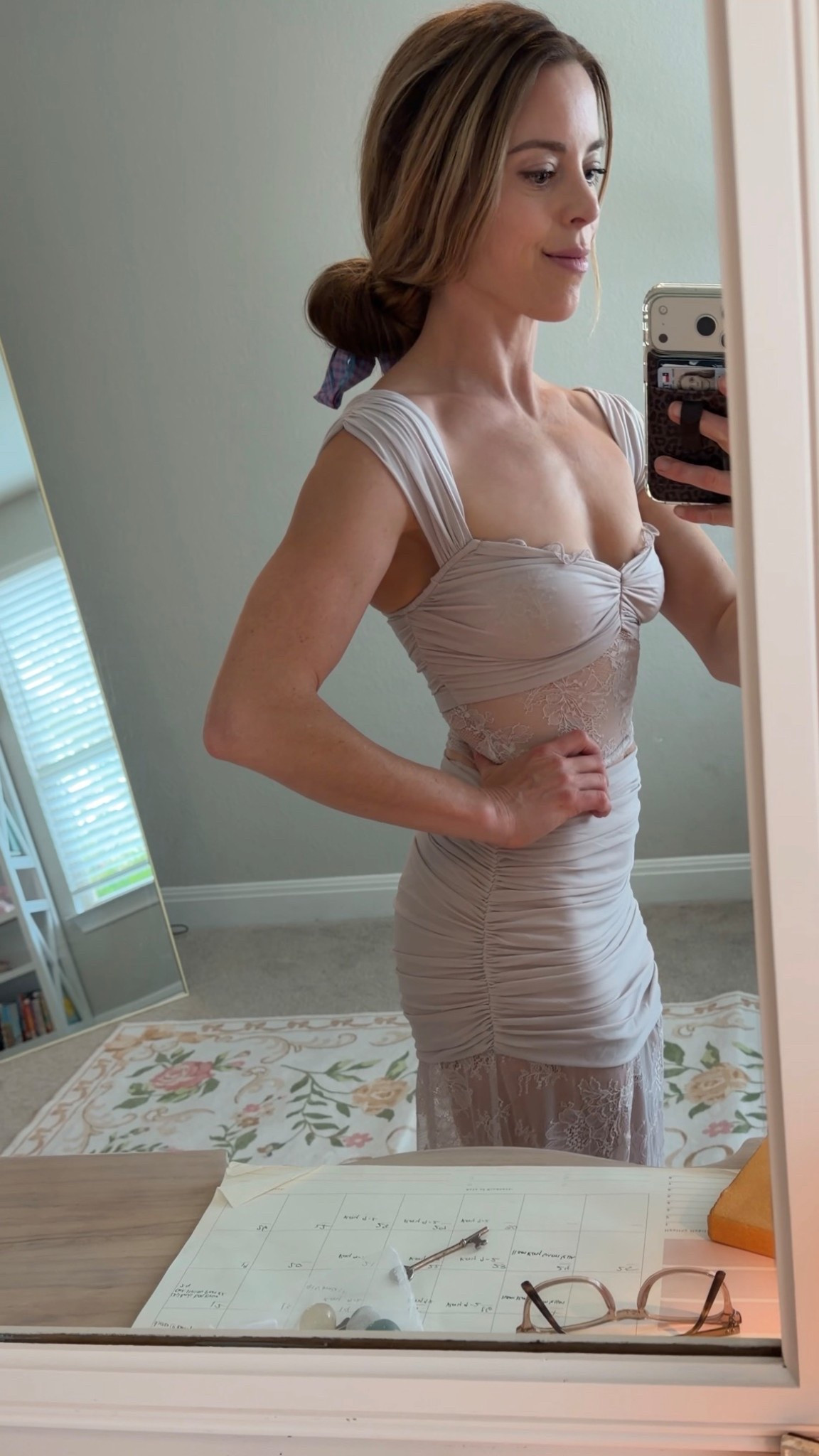 This meshki lace top and skirt yet is super soft and comfortable and flattering and it’s on clearance right now! 

#LTKBeauty #LTKmomlife #LTKPetite