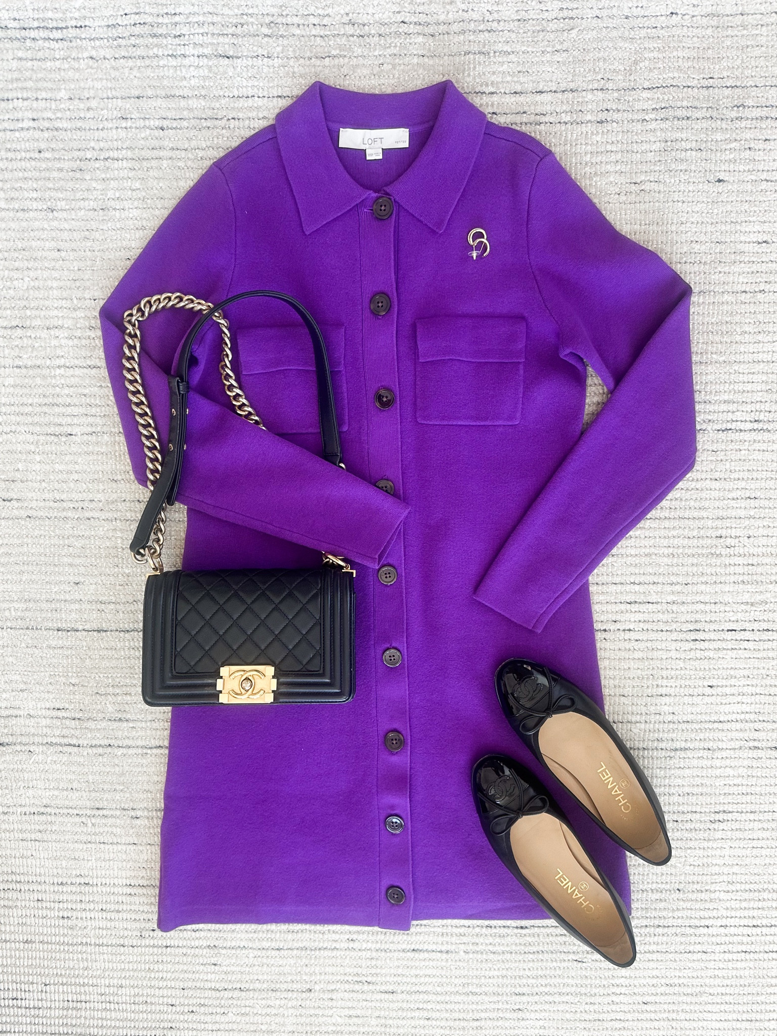 Petite pocket mini sweater shirt dress on sale for 30% off! I love that it’s nursing friendly, super flattering and has button closure with front pockets. Paired it with flats for a chic look. Perfect for fall every day outfits, fall workwear, and more!

#LTKStyleTip #LTKSeasonal #LTKSaleAlert