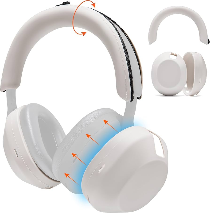 WC ShellZ XM5 - Carcasa exterior protectora para auriculares y fundas para diadema para Sony WH10... | Amazon (US)