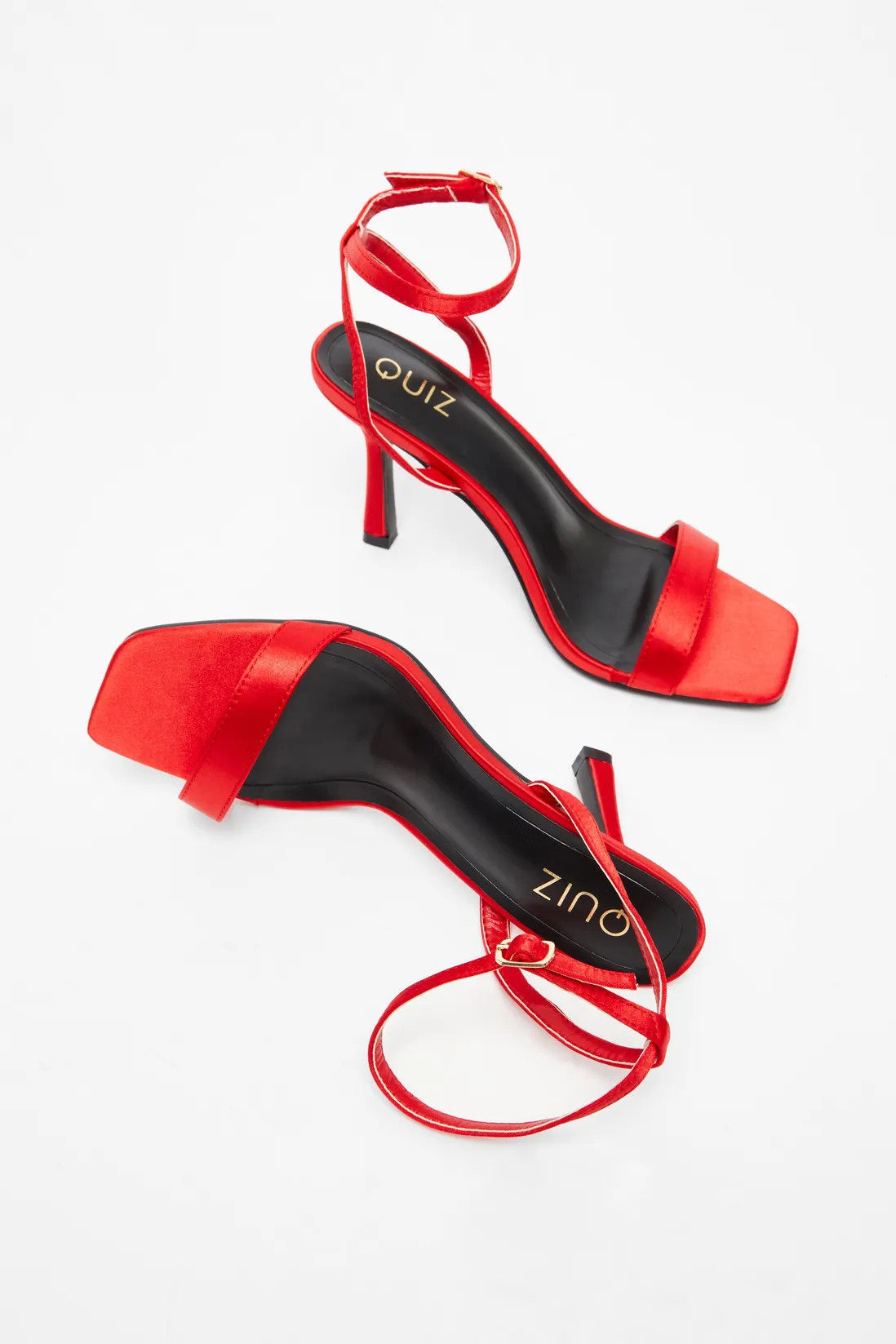 Heels | Red Barely There Heels | Quiz | Debenhams UK
