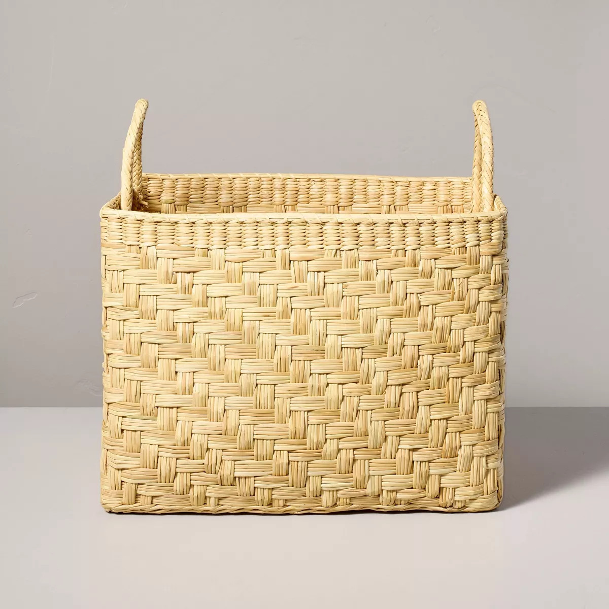 Rectangular Woven Storage Basket - Hearth & Hand™ with Magnolia | Target