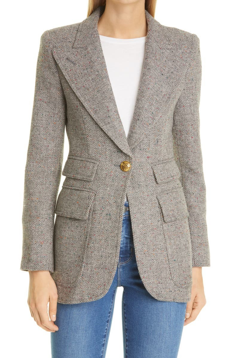 Birkin Herringbone Wool Blazer | Nordstrom | Nordstrom