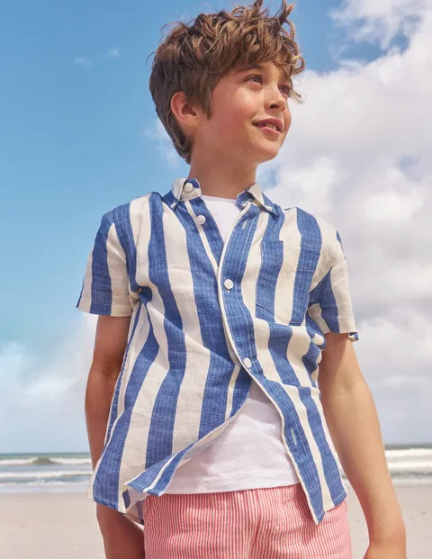 Cotton Linen Shirt | Boden (US)