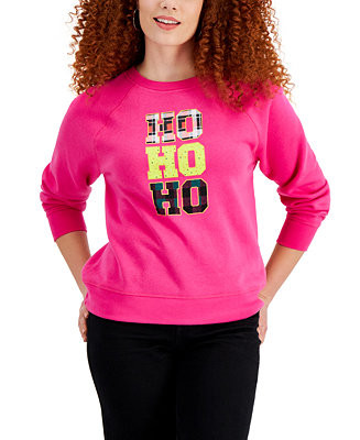 Style & Co Holiday Graphic Sweatshirt, Created for Macy's & Reviews - Tops - Women - Macy's | Macys (US)