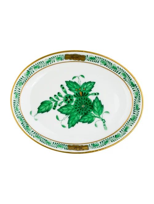 Herend Chinese Bouquet Trinket Dish - Decor & Accessories -
          HND24993 | The RealReal | The RealReal